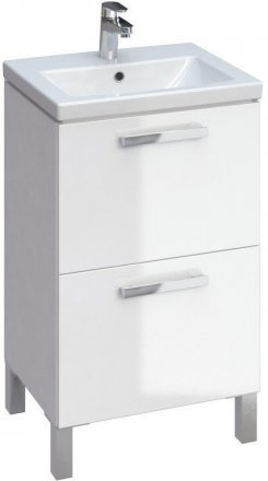 Тумба под раковину напольная Cersanit MELAR 50 для COMO 50 белый с ножками для мебели унив.