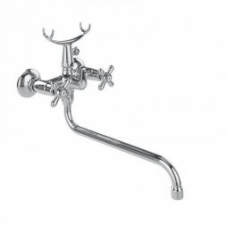 Смеситель для ванны с длинным изливом IDDIS Jeals JE2SBL0i10